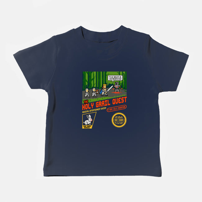 The Holy Grail Quest-Baby-Basic-Tee-erion_designs