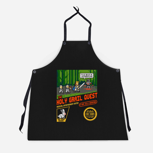 The Holy Grail Quest-Unisex-Kitchen-Apron-erion_designs