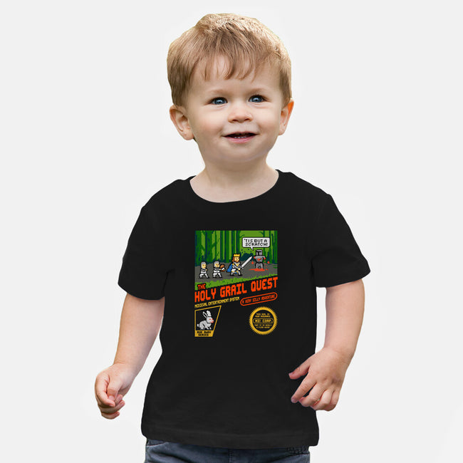 The Holy Grail Quest-Baby-Basic-Tee-erion_designs