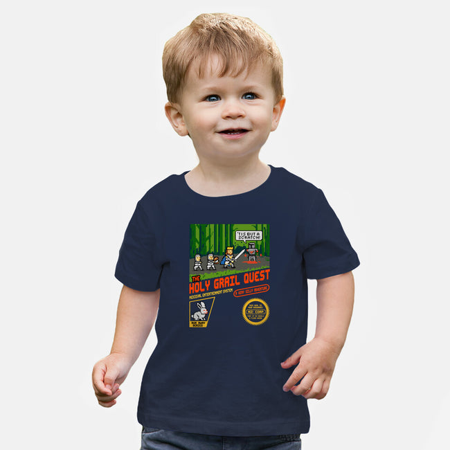 The Holy Grail Quest-Baby-Basic-Tee-erion_designs