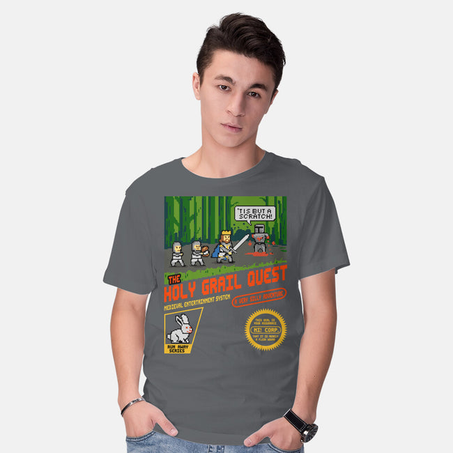 The Holy Grail Quest-Mens-Basic-Tee-erion_designs
