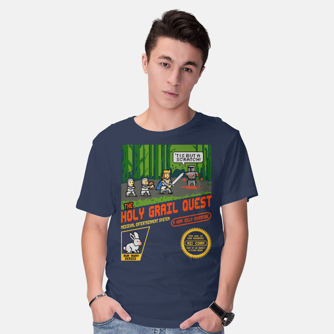 The Holy Grail Quest-Mens-Basic-Tee-erion_designs