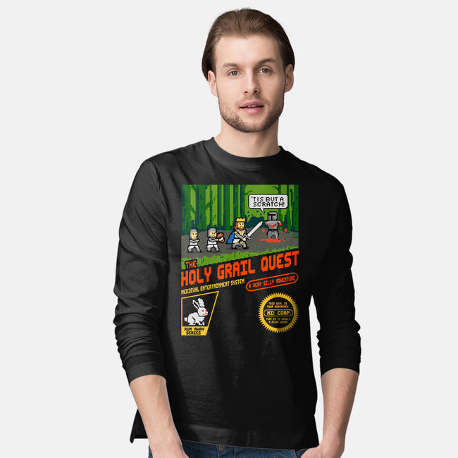 The Holy Grail Quest-Mens-Long Sleeved-Tee-erion_designs