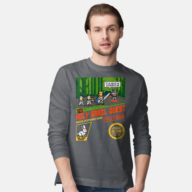 The Holy Grail Quest-Mens-Long Sleeved-Tee-erion_designs