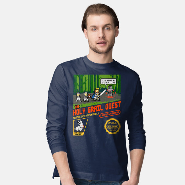 The Holy Grail Quest-Mens-Long Sleeved-Tee-erion_designs