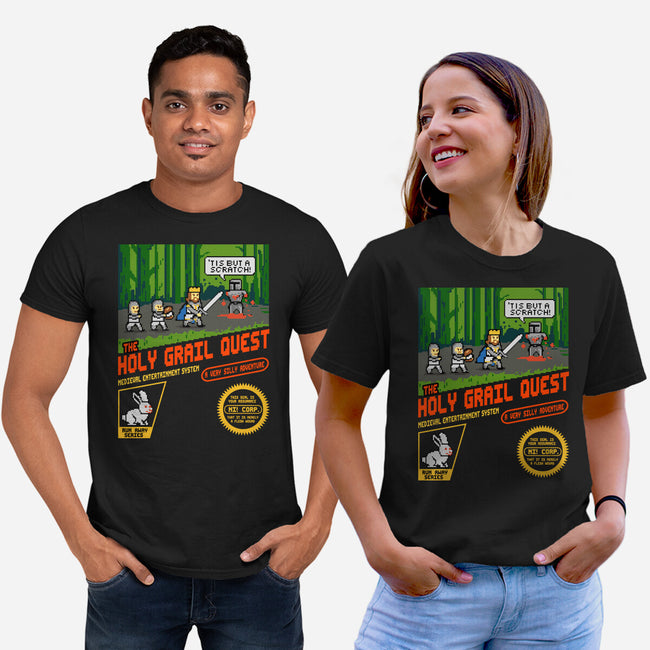 The Holy Grail Quest-Unisex-Basic-Tee-erion_designs