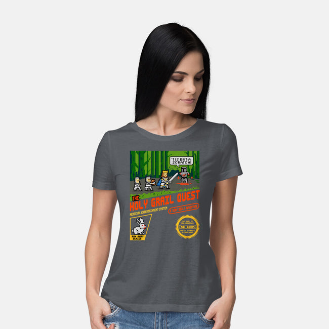 The Holy Grail Quest-Womens-Basic-Tee-erion_designs