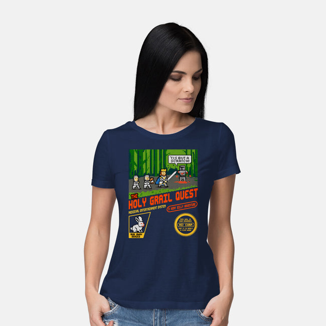 The Holy Grail Quest-Womens-Basic-Tee-erion_designs