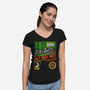 The Holy Grail Quest-Womens-V-Neck-Tee-erion_designs