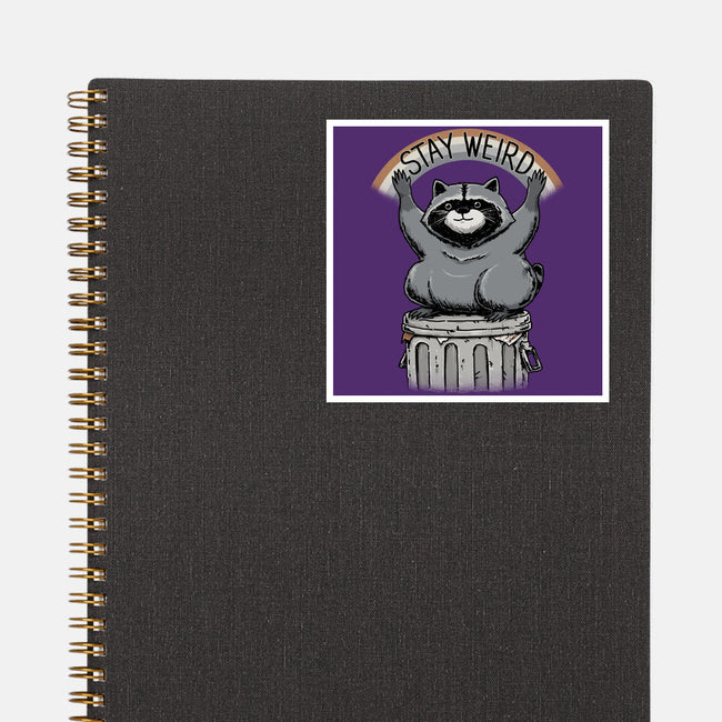 Just Stay Weird-None-Glossy-Sticker-pigboom