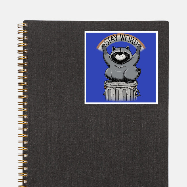 Just Stay Weird-None-Glossy-Sticker-pigboom