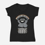 Just Stay Weird-Womens-V-Neck-Tee-pigboom