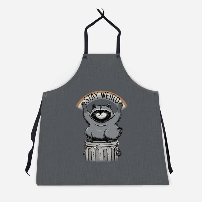Just Stay Weird-Unisex-Kitchen-Apron-pigboom