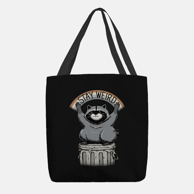 Just Stay Weird-None-Basic Tote-Bag-pigboom