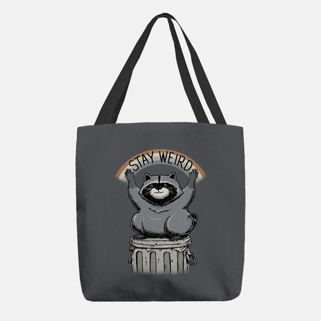 Just Stay Weird-None-Basic Tote-Bag-pigboom