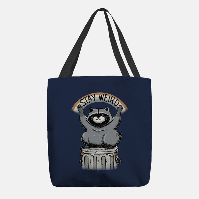 Just Stay Weird-None-Basic Tote-Bag-pigboom
