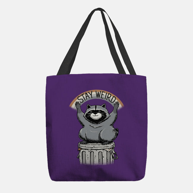 Just Stay Weird-None-Basic Tote-Bag-pigboom