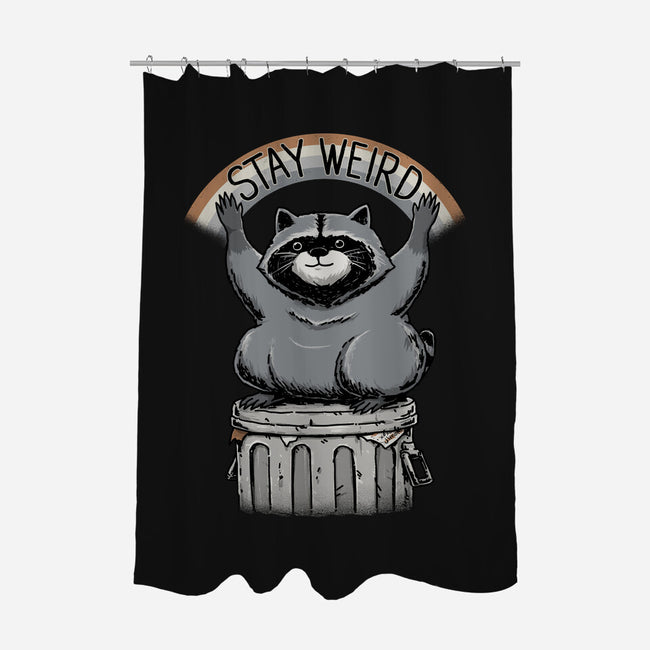 Just Stay Weird-None-Polyester-Shower Curtain-pigboom