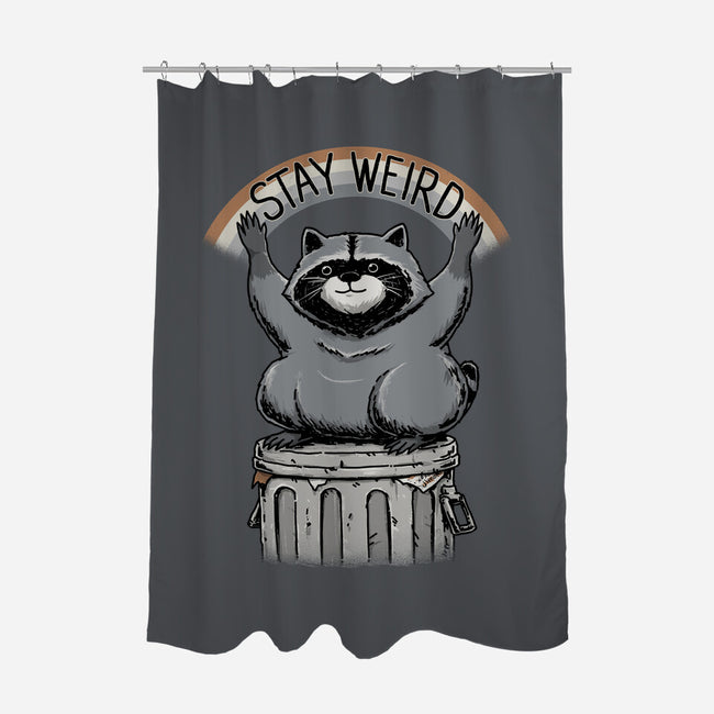 Just Stay Weird-None-Polyester-Shower Curtain-pigboom