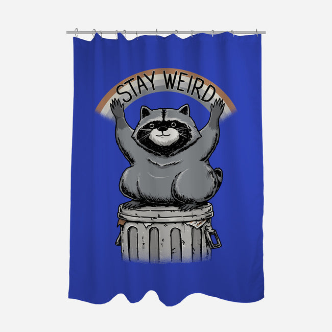 Just Stay Weird-None-Polyester-Shower Curtain-pigboom