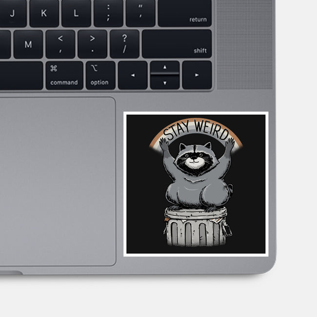 Just Stay Weird-None-Glossy-Sticker-pigboom