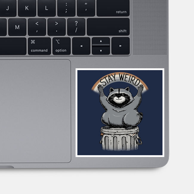 Just Stay Weird-None-Glossy-Sticker-pigboom