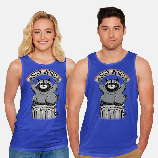 Just Stay Weird-Unisex-Basic-Tank-pigboom