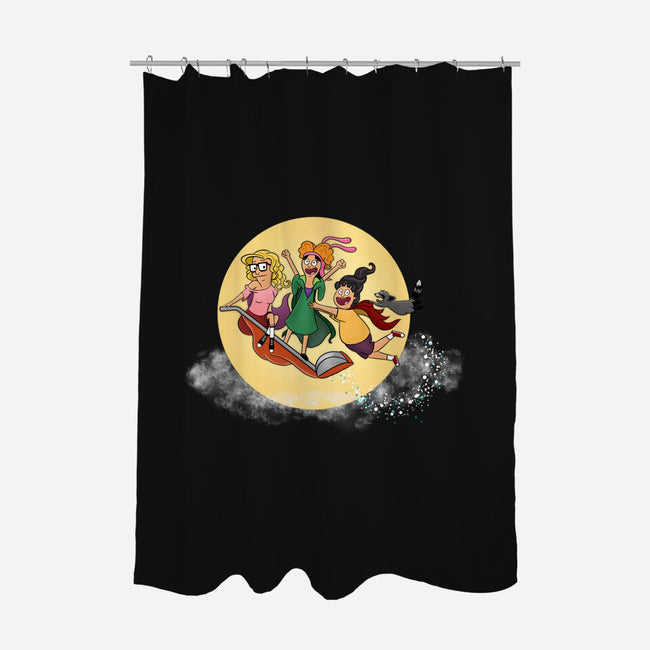 Belchers We Fly-None-Polyester-Shower Curtain-DrawnByBryan