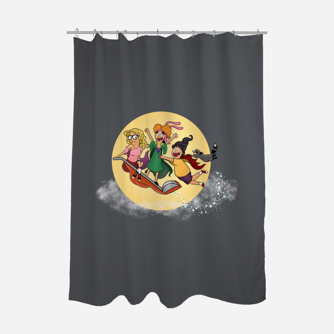 Belchers We Fly-None-Polyester-Shower Curtain-DrawnByBryan