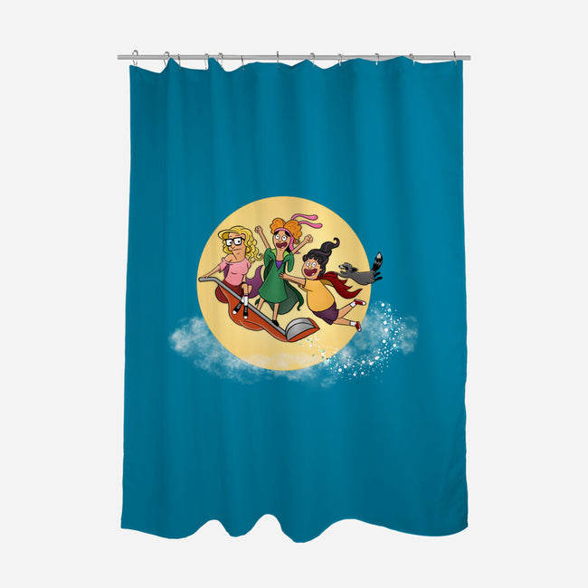 Belchers We Fly-None-Polyester-Shower Curtain-DrawnByBryan