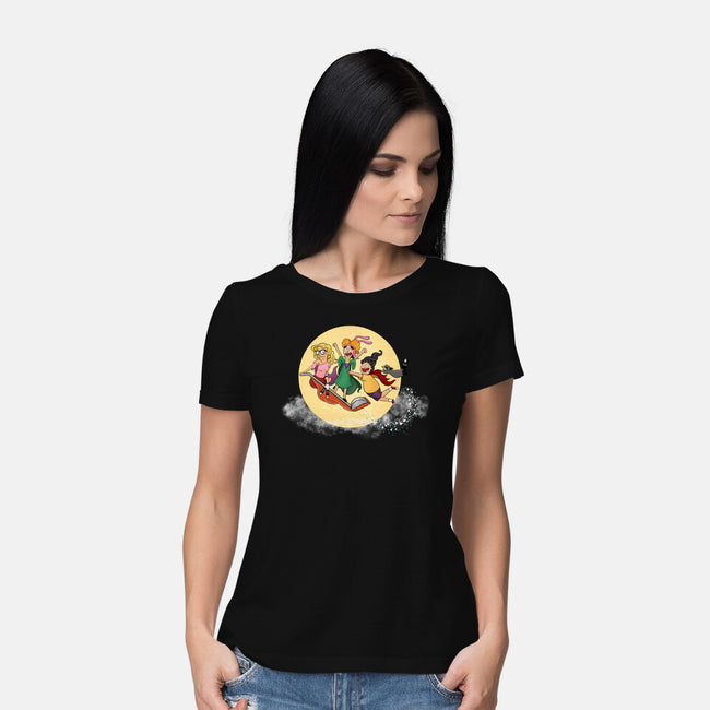 Belchers We Fly-Womens-Basic-Tee-DrawnByBryan