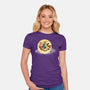 Belchers We Fly-Womens-Fitted-Tee-DrawnByBryan