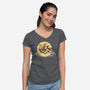Belchers We Fly-Womens-V-Neck-Tee-DrawnByBryan
