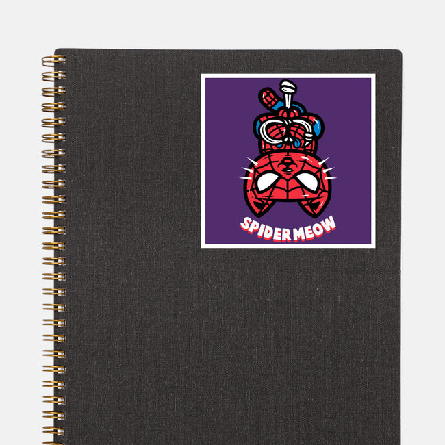 Spider Meow-None-Glossy-Sticker-krisren28