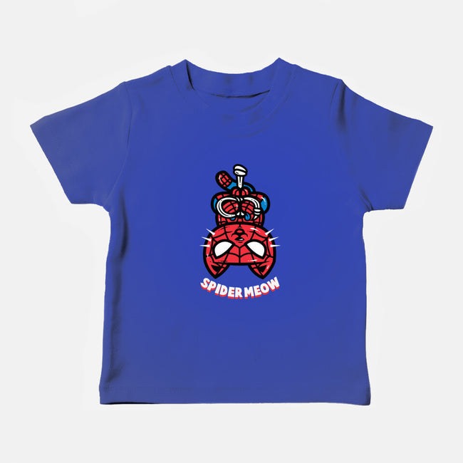 Spider Meow-Baby-Basic-Tee-krisren28