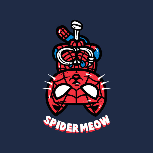 Spider Meow-Womens-Fitted-Tee-krisren28