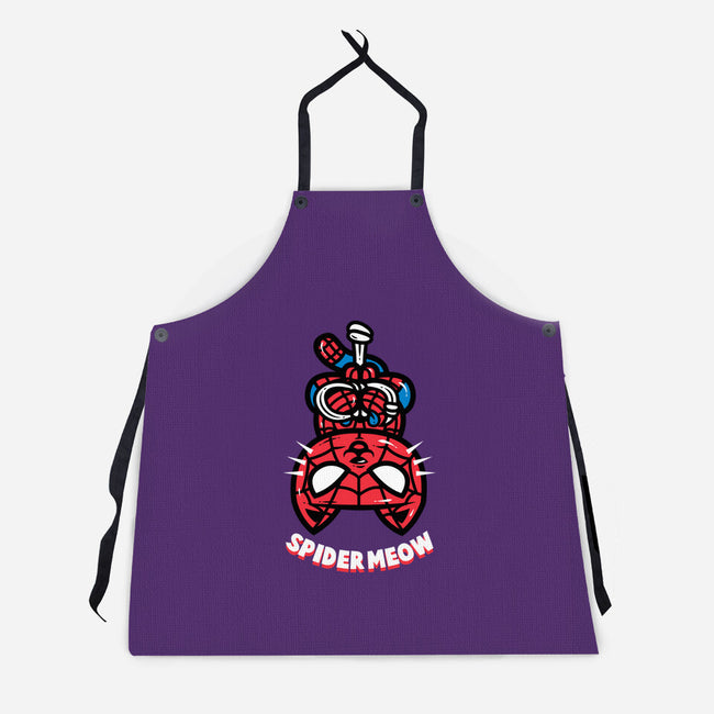 Spider Meow-Unisex-Kitchen-Apron-krisren28
