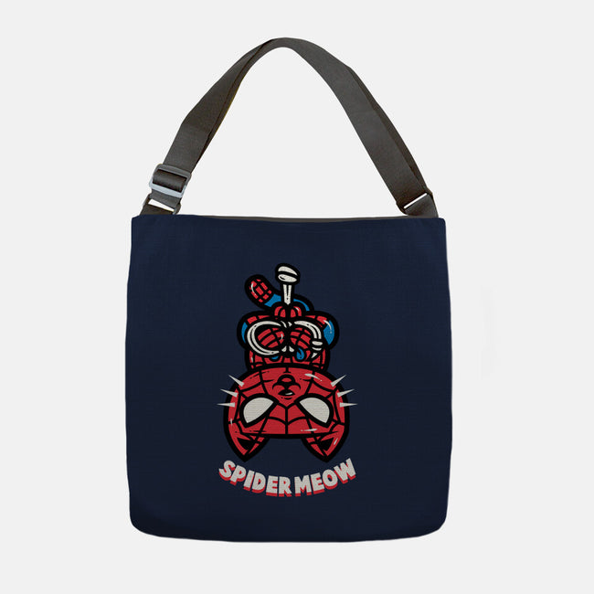 Spider Meow-None-Adjustable Tote-Bag-krisren28