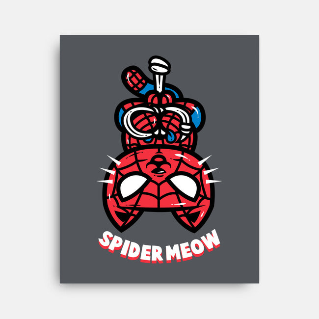 Spider Meow-None-Stretched-Canvas-krisren28