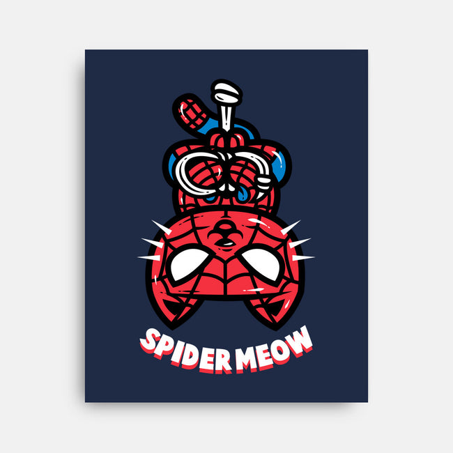 Spider Meow-None-Stretched-Canvas-krisren28
