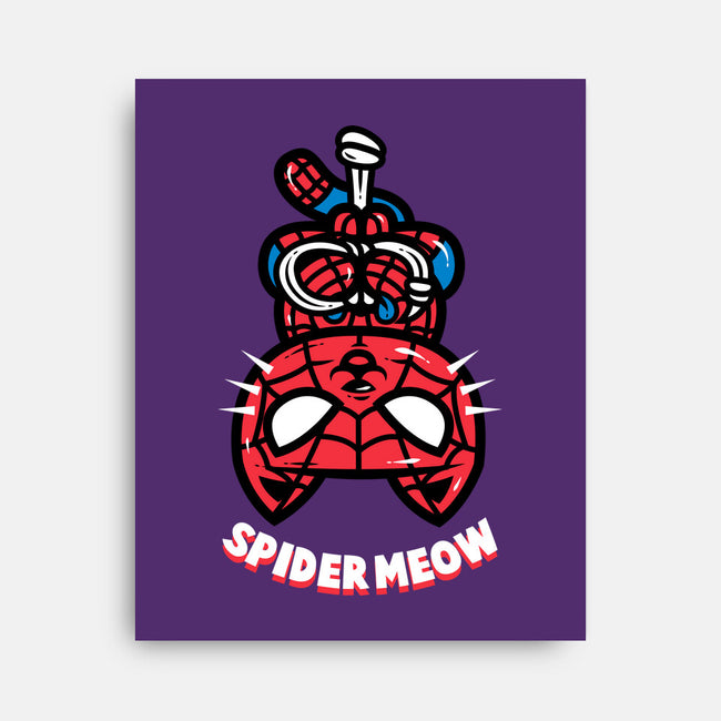 Spider Meow-None-Stretched-Canvas-krisren28