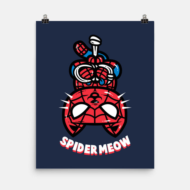 Spider Meow-None-Matte-Poster-krisren28