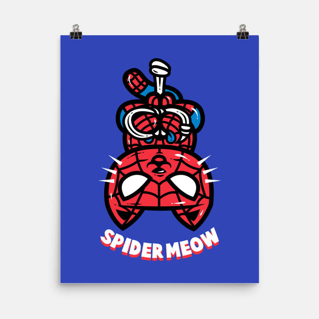 Spider Meow-None-Matte-Poster-krisren28