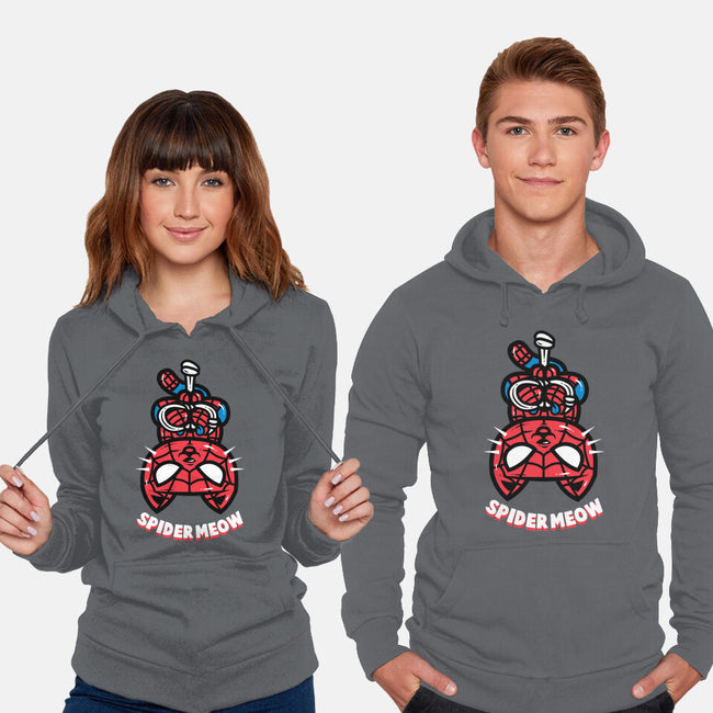Spider Meow-Unisex-Pullover-Sweatshirt-krisren28