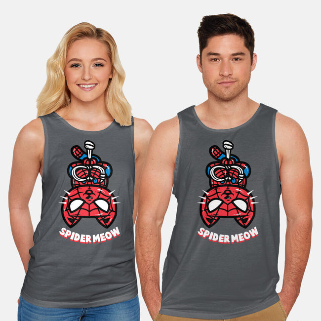 Spider Meow-Unisex-Basic-Tank-krisren28