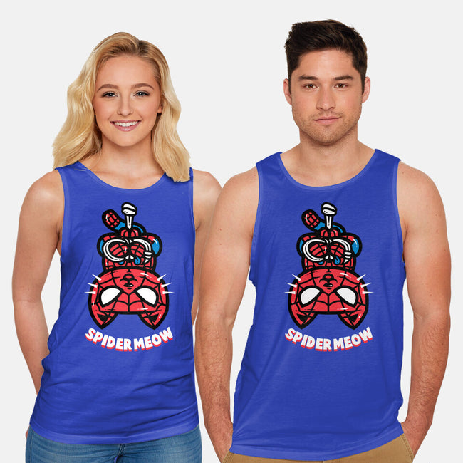 Spider Meow-Unisex-Basic-Tank-krisren28