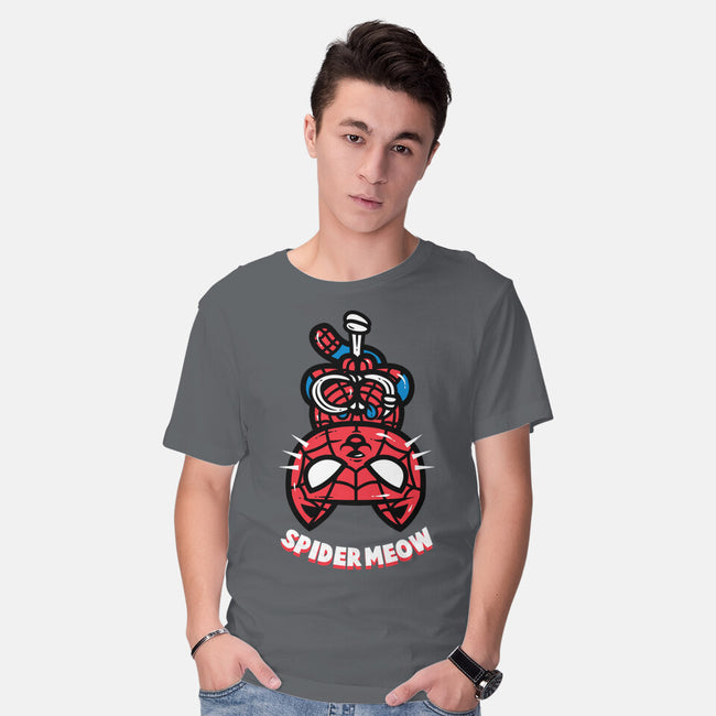 Spider Meow-Mens-Basic-Tee-krisren28