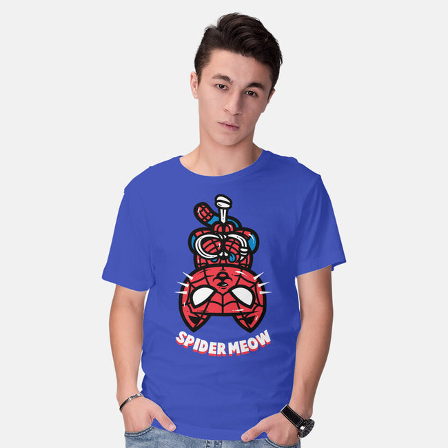 Spider Meow-Mens-Basic-Tee-krisren28