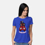 Spider Meow-Womens-Basic-Tee-krisren28