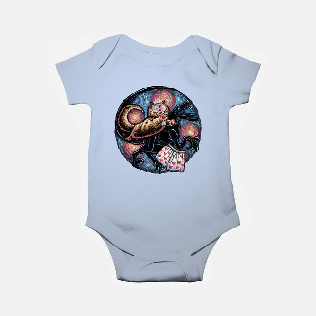 Into The Dungeon We Go-Baby-Basic-Onesie-glitchygorilla